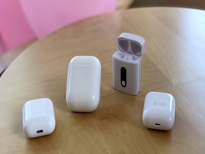 Apple AirPods With Charging Case.